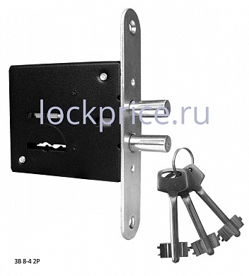 Картинка Замок врезной сувальдный ЗВ8-4 2Р